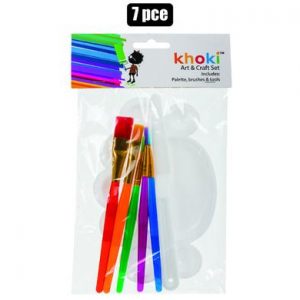Artist Paint Brush Set 7 Piece Assorted