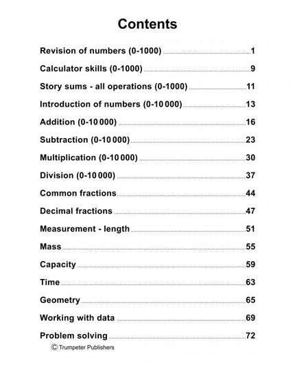 Book Simply Maths Workbook 4 Edunation South Africa Intermediate Phase