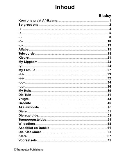 Boek Afrikaans - Geniet dit 1 Edunation South Africa Foundation Phase