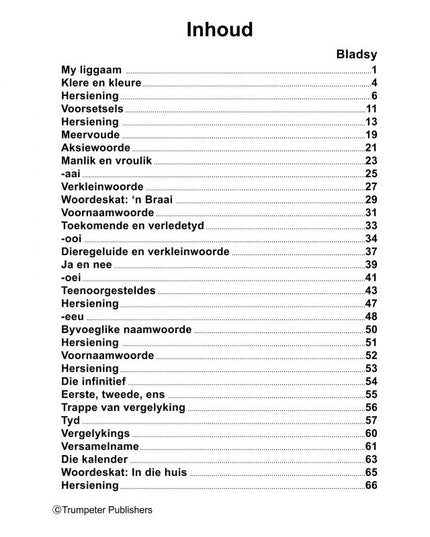 Boek Afrikaans - Geniet dit 3 Edunation South Africa Foundation Phase