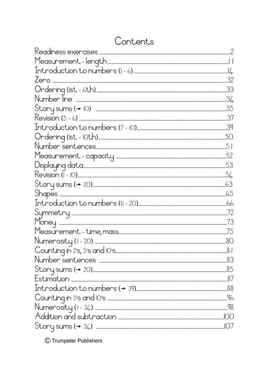 Book Numeracy - Grade 1 Edunation South Africa Books/Boeke