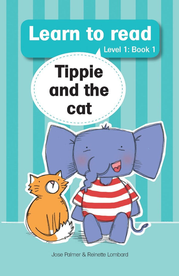 Tippie - Learn to read Level 1 Book 1 - Tippie and the cat
