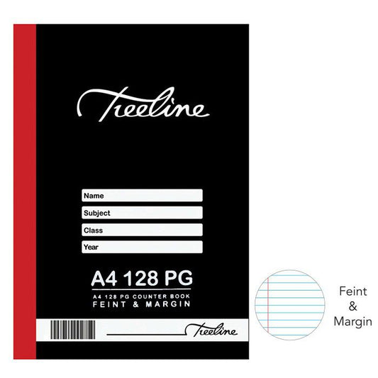 Book Counter 128p A4 F/M