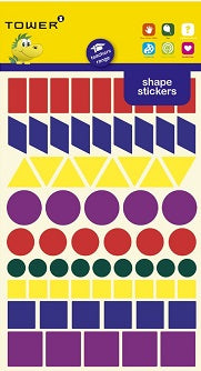 Stickers - Shapes - 132's Edunation South Africa Teacher Tools