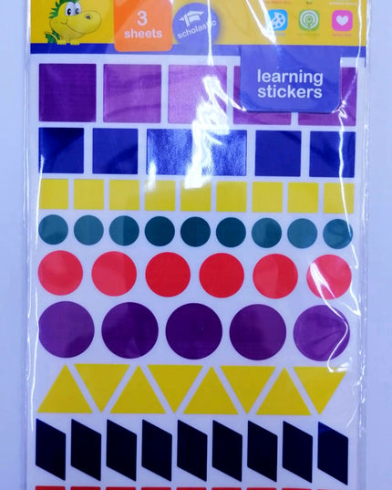 Stickers - Shapes - 132's Edunation South Africa Teacher Tools