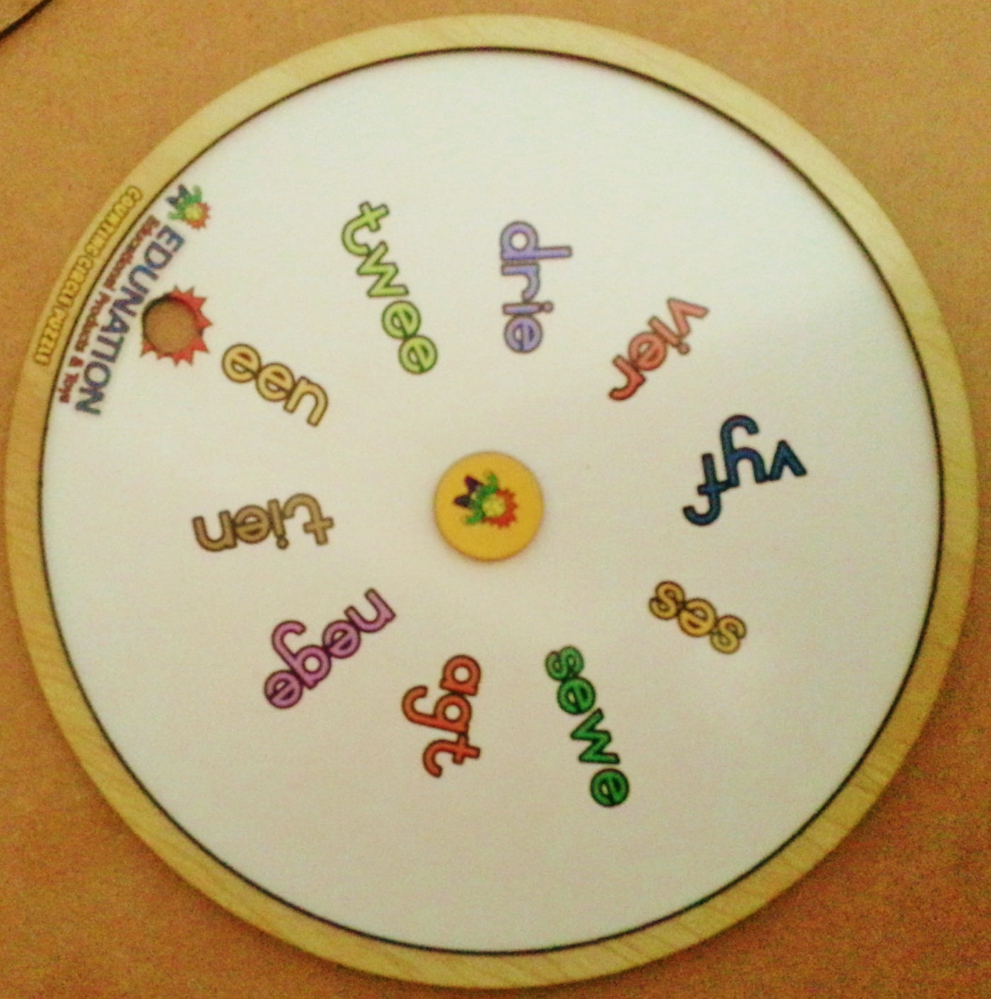 Counting Circle Puzzle - Afrikaans Edunation South Africa Maths & Numeracy
