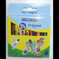 Crayons Wax - 24's - 8mm
