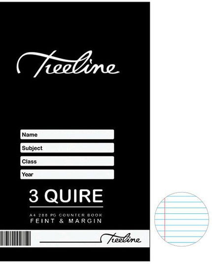Book Counter 288pg A4 F/M 3 Quire
