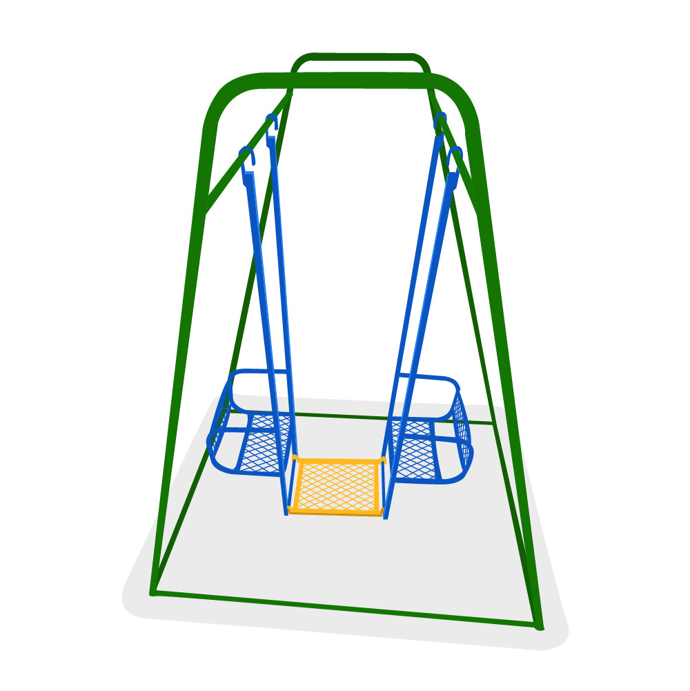 Two Seat Swing, (courier costs do not apply contact for quotation)