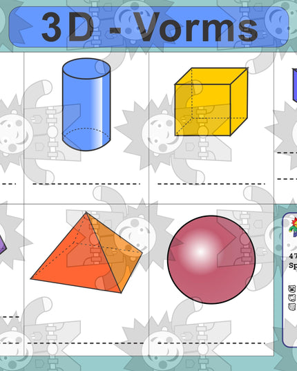 3D Vorms - Double Sided - Edunation South Africa