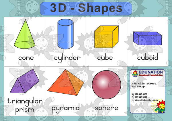 3D Vorms - Enkel print - Edunation South Africa