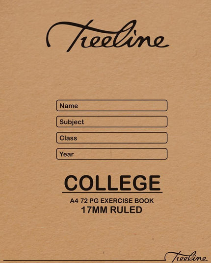 Exercise Book 72p A4 17mm Ruled