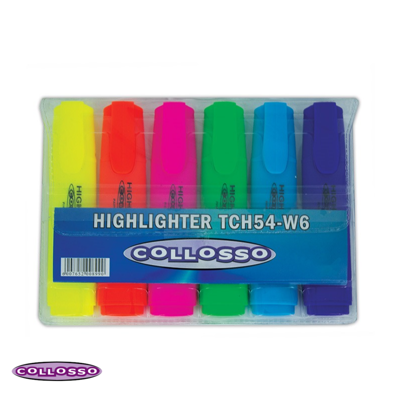 Highlighter - Collosso - Wallet of 6
