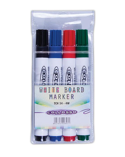 Whiteboard Markers Fine Wallet of 4