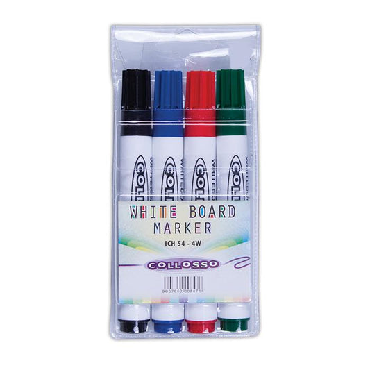 Whiteboard Markers Fine Wallet of 4