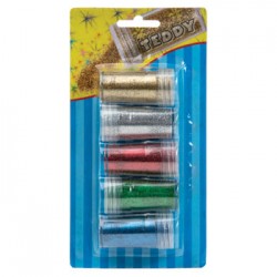 Glitter Shaker Blister Standard - 5x8g