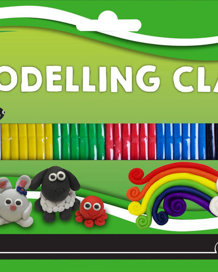 Clay Modelling 100g - 6 Assorted Colours