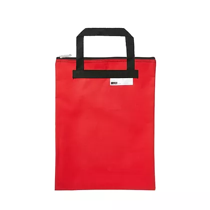 Book Carry bag nylon Red