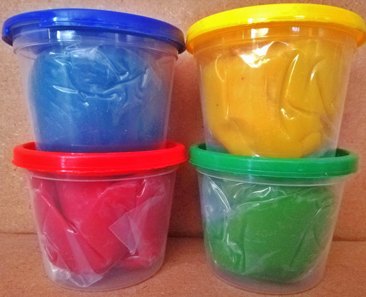 Clay - Play Dough Kit Teddy 4 x 100g