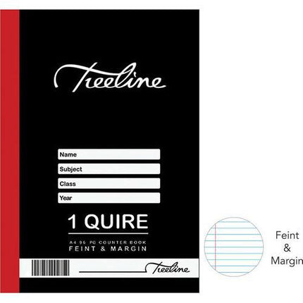 Book Counter 96pg A4 F/M 1 Quire