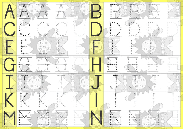 A-Z writing - Double Sided - Edunation South Africa