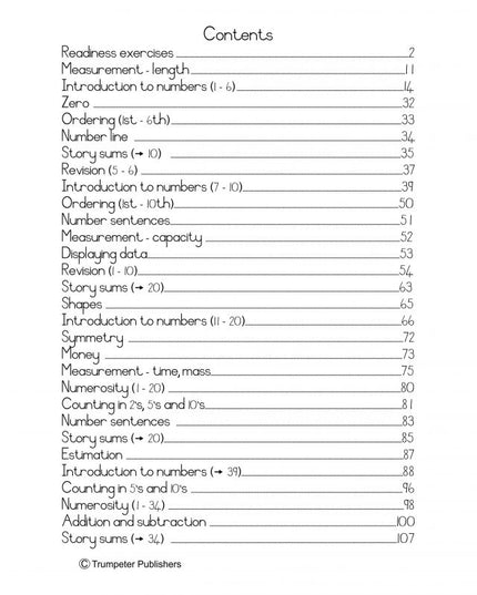 Book Numeracy - Grade 1 Edunation South Africa Books/Boeke