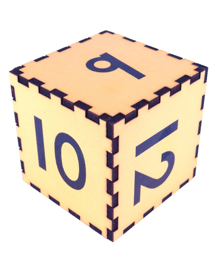 Dice Numbers  - 65mm Wooden 7-12