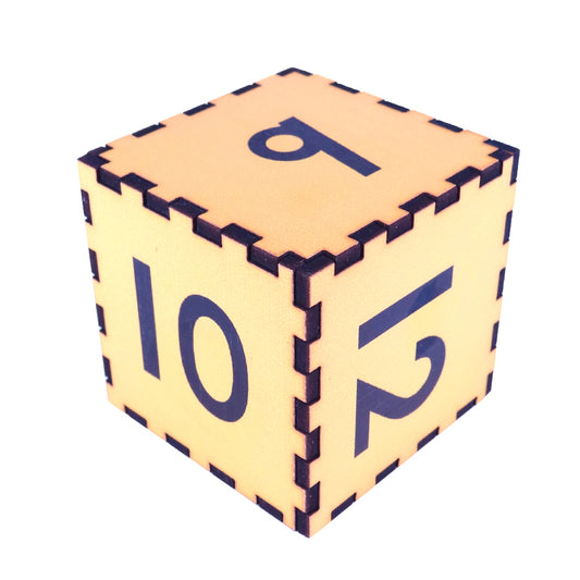 Dice Numbers  - 65mm Wooden 7-12