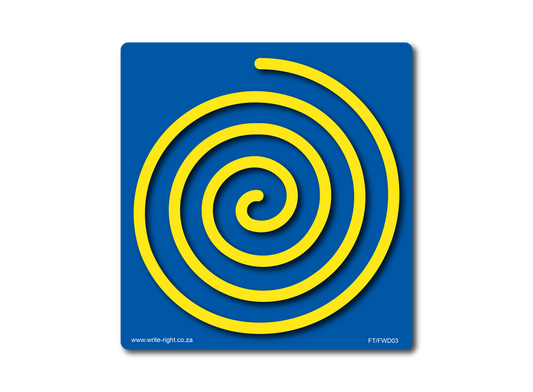 Finger Track Spiral Board