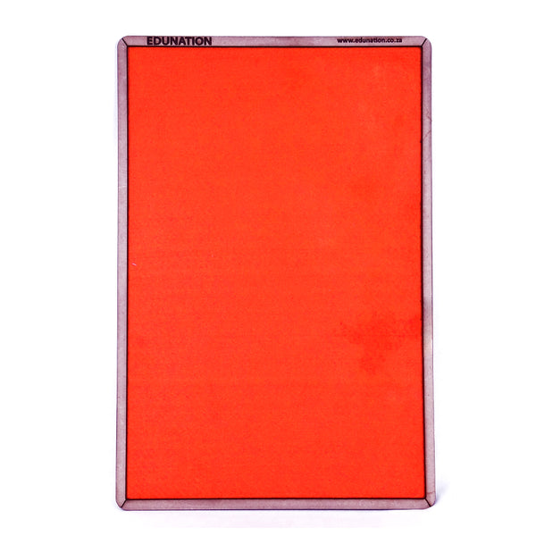Felt - Board A3 in Frame Orange 1