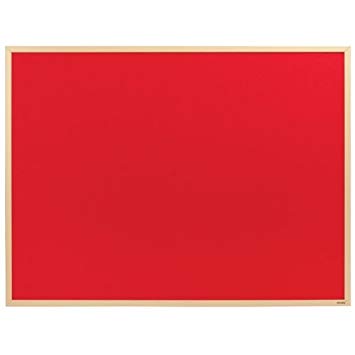 Felt - Board A3 in Frame Red 2