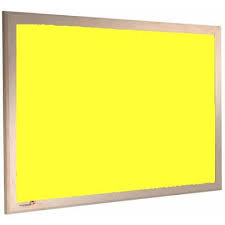 Felt - Board A3 in Frame Yellow 1