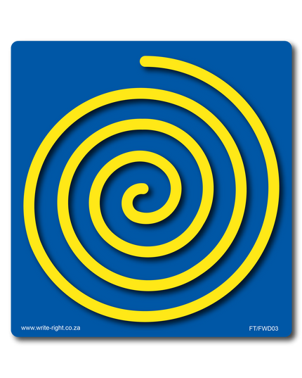 Finger Track Spiral Board