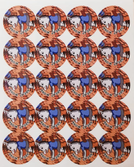 Stickers - Great Work Edunation South Africa Stickers English