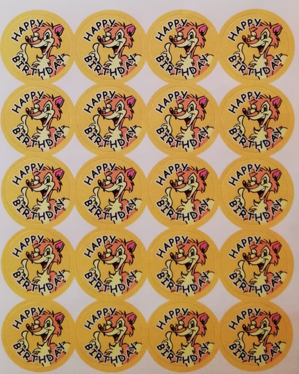 Stickers - Happy Birthday Edunation South Africa Stickers English