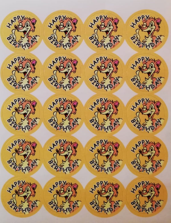 Stickers - Happy Birthday Edunation South Africa Stickers English