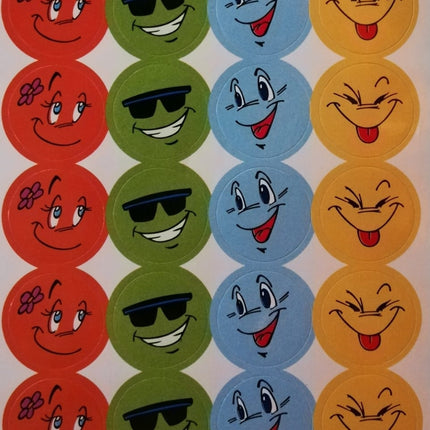 Stickers - Smiling Faces Edunation South Africa Stickers Pictures