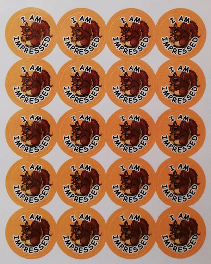 Stickers - I am Impressed Edunation South Africa Stickers English