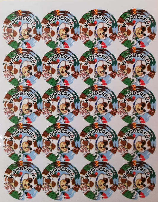 Stickers - Wonderful Edunation South Africa Stickers English