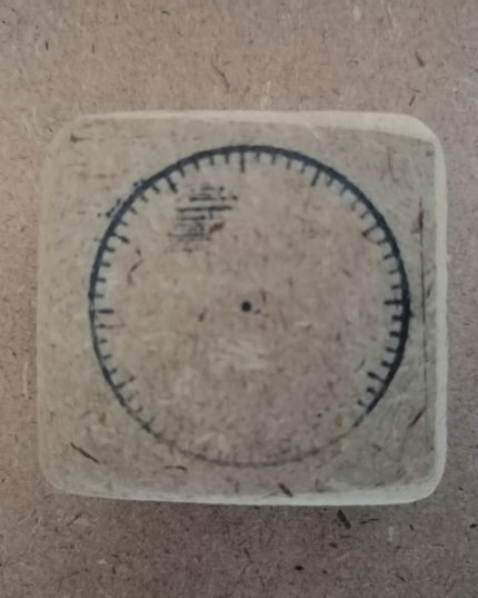 Stamp - Clock Face minutes 8cm - Edunation South Africa