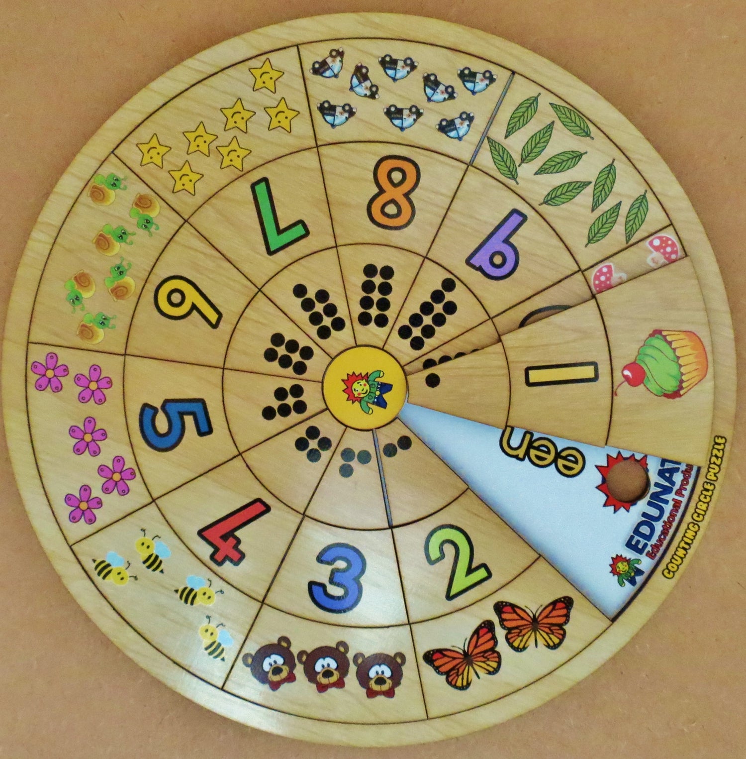 Counting Circle Puzzle - Afrikaans Edunation South Africa Maths & Numeracy