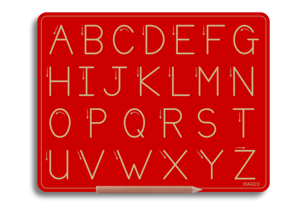 Wooden Capital Letter Board - Alt Print