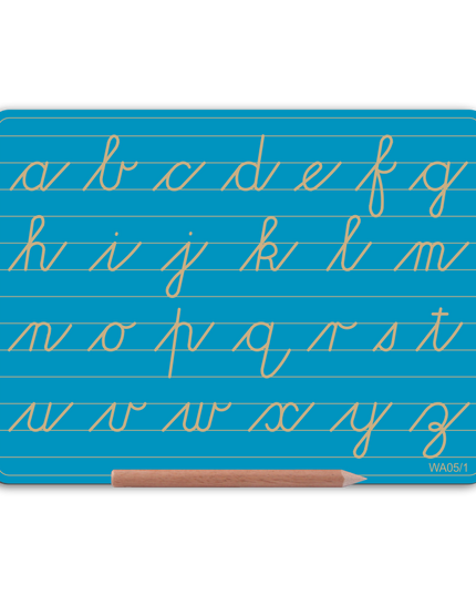 Write Right abc Lower Case 2 line Cursive