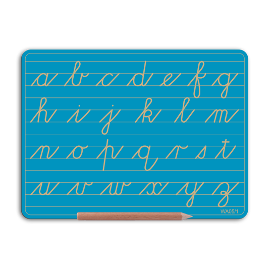 Write Right abc Lower Case 2 line Cursive