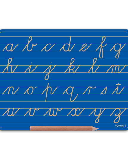 Write Right abc Lower Case 2 line Cursive