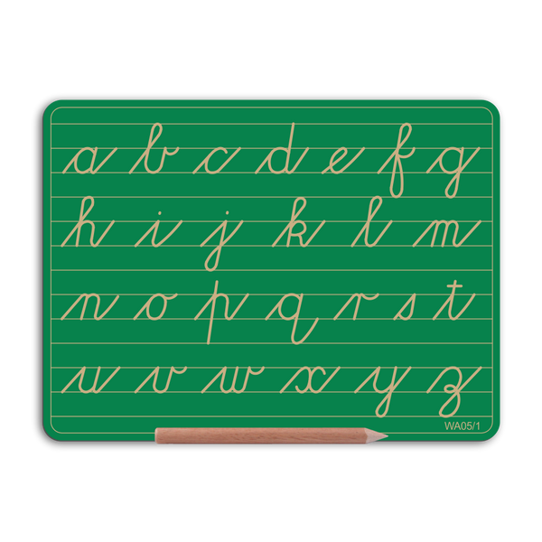 Write Right abc Lower Case 2 line Cursive
