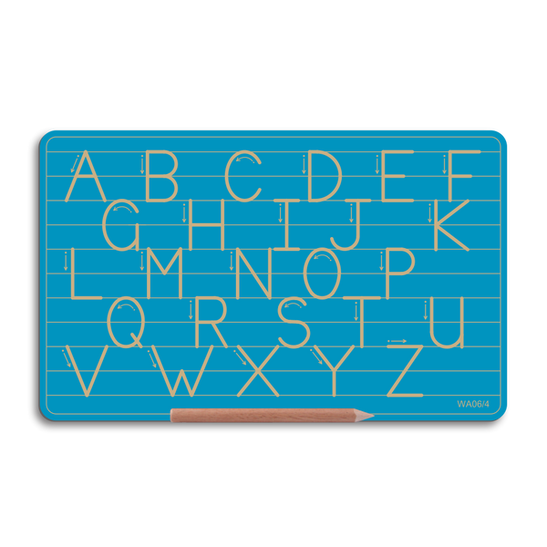 Write Right Alphabet Board Capital + Lines Alt Print