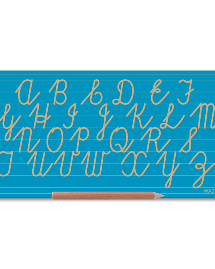 Write Right Capital Letters with 2 Line Spacing