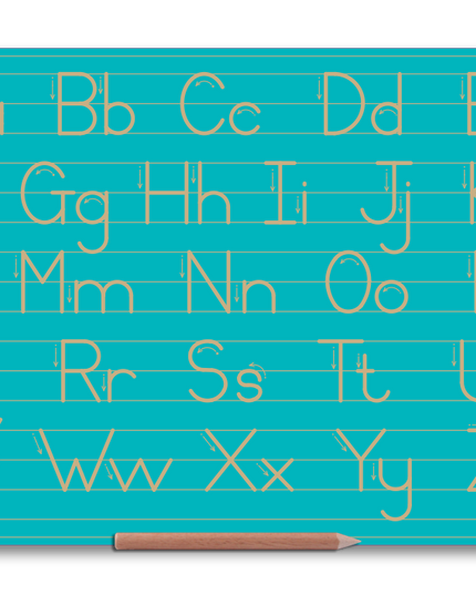 Wooden Alphabet Combo Boards - Capital and Lowercase letters