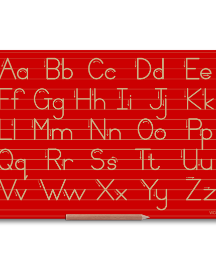 Write Right Alphabet Combo Capital & Lower Case - Alternative Print